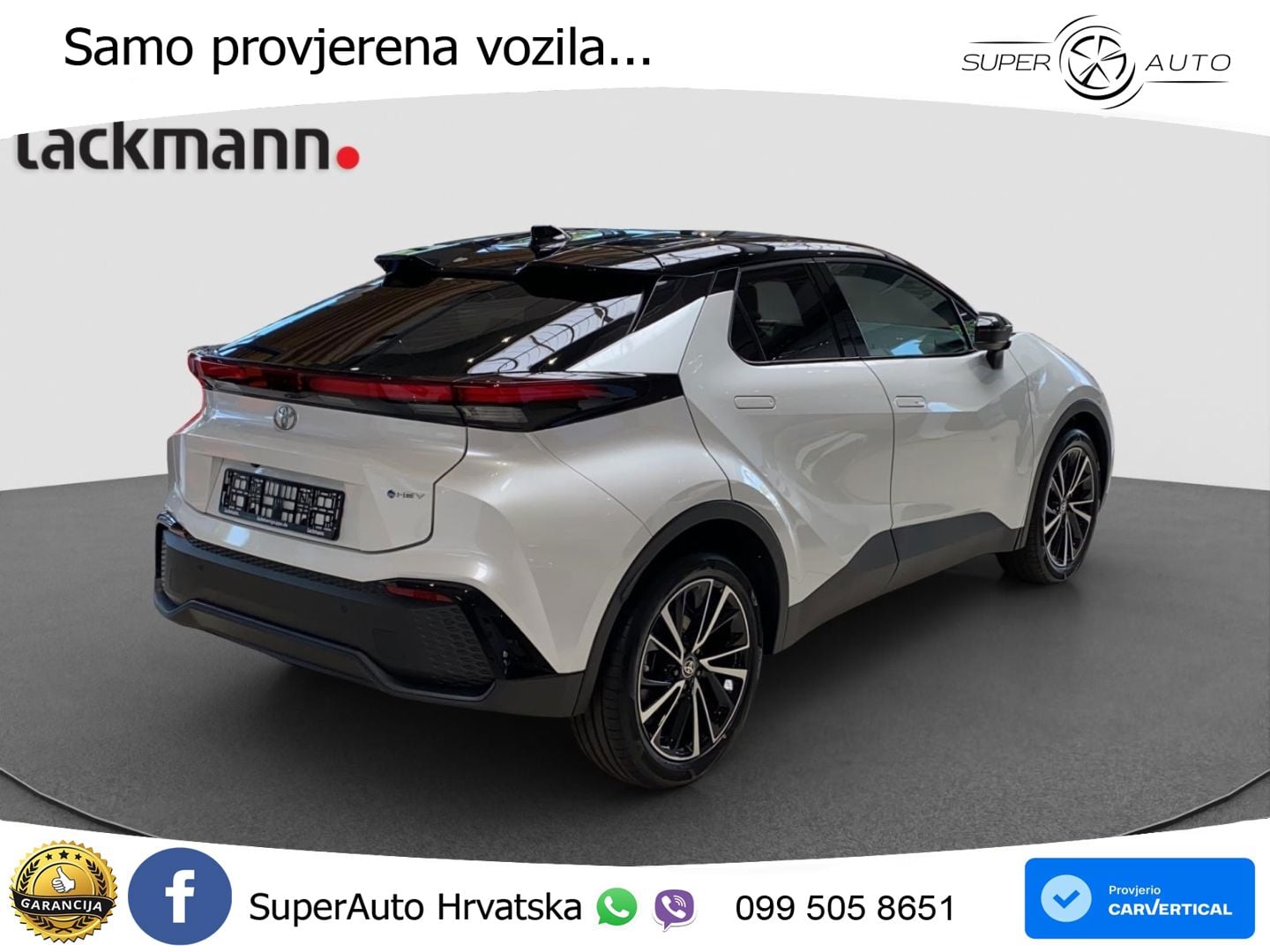 Toyota C-HR 1.8 (140 KS) Hybrid e-CVT Team D LED+GR SJED+ACC