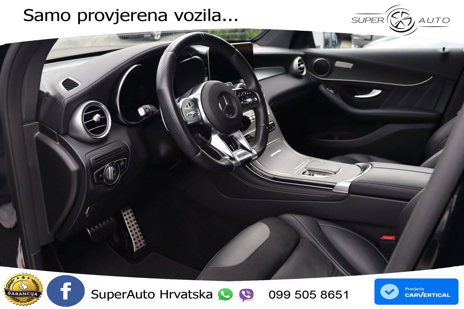 Mercedes AMG GLC 63 S V8 (510 KS) 4MATIC+ MCT LED+GR SJED+ACC