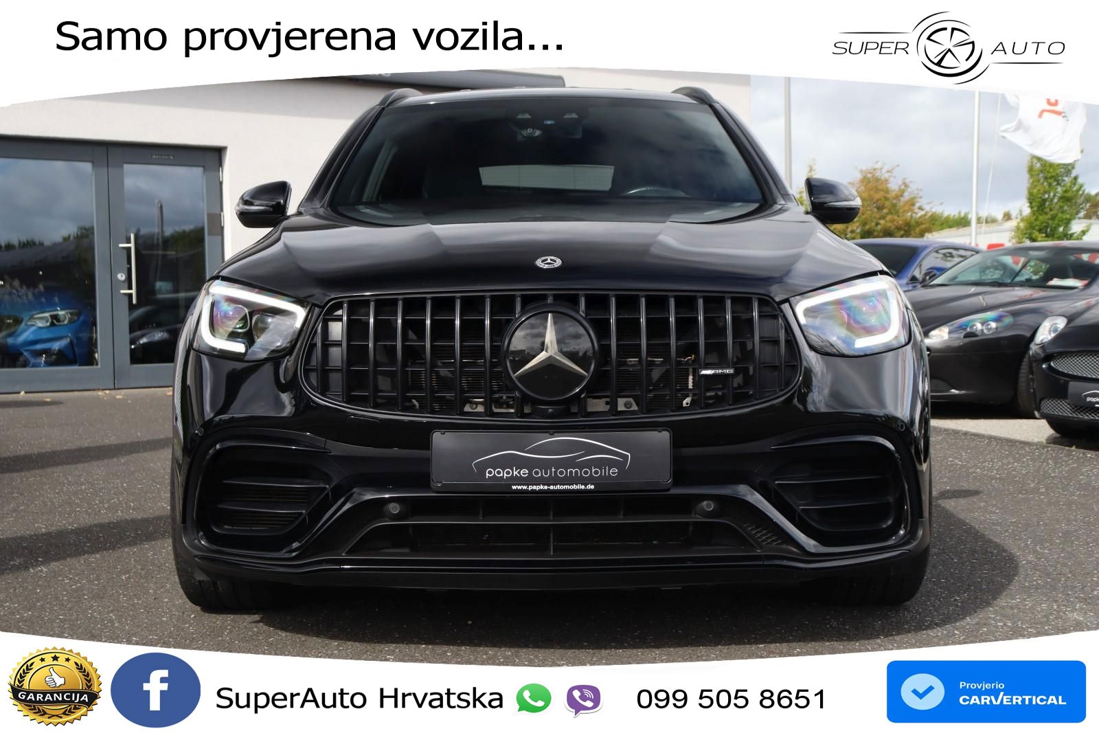 Mercedes AMG GLC 63 S V8 (510 KS) 4MATIC+ MCT LED+GR SJED+ACC