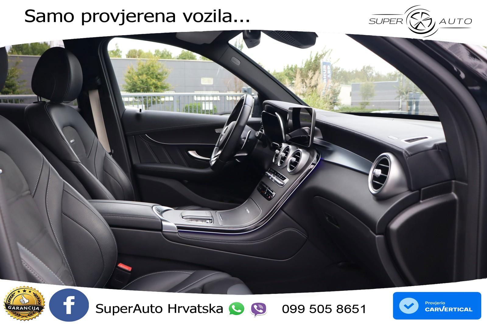 Mercedes AMG GLC 63 S V8 (510 KS) 4MATIC+ MCT LED+GR SJED+ACC