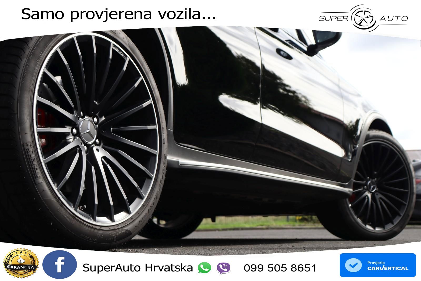 Mercedes AMG GLC 63 S V8 (510 KS) 4MATIC+ MCT LED+GR SJED+ACC
