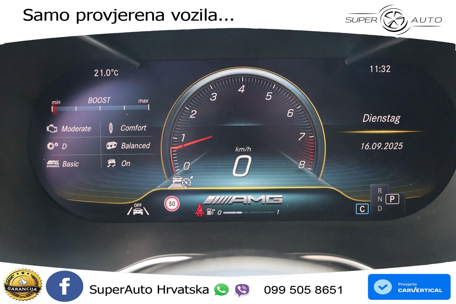 Mercedes AMG GLC 63 S V8 (510 KS) 4MATIC+ MCT LED+GR SJED+ACC