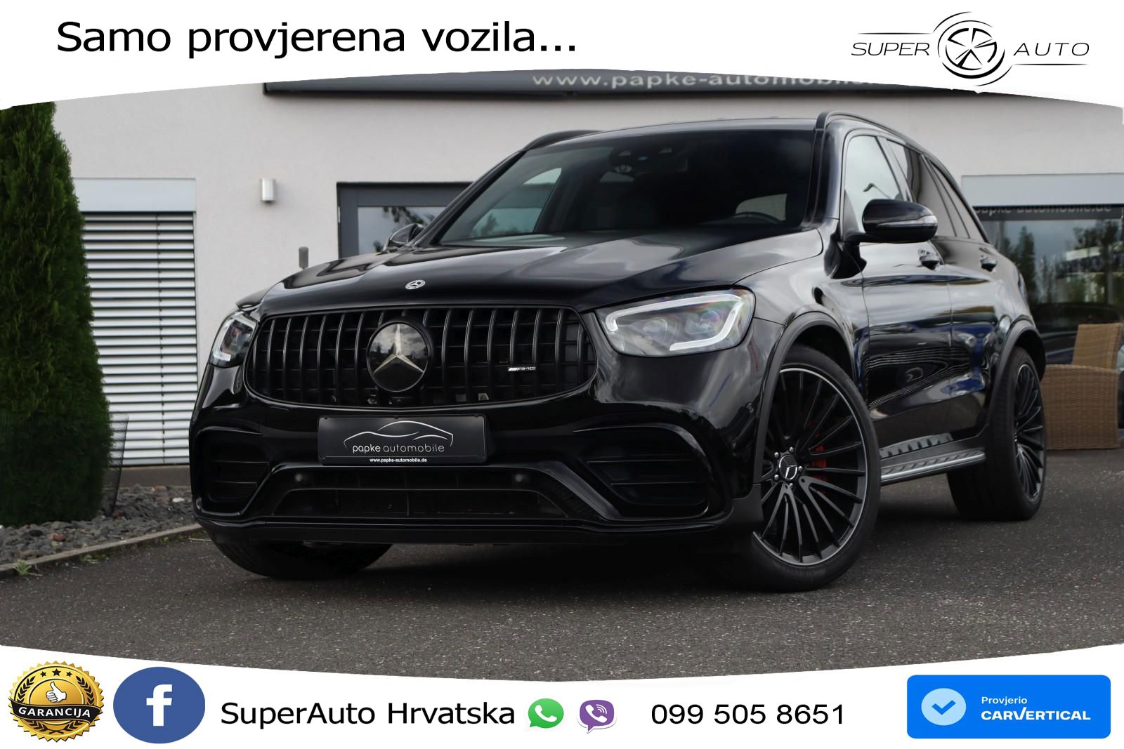 Mercedes AMG GLC 63 S V8 (510 KS) 4MATIC+ MCT LED+GR SJED+ACC