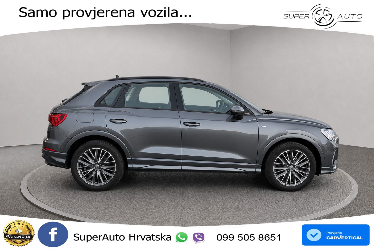 Audi Q3 45 TFSI (230 KS) quattro S tronic S line LED+GR SJED+ACC