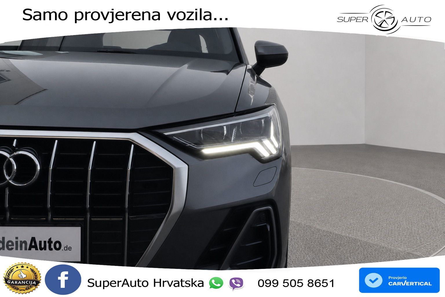 Audi Q3 45 TFSI (230 KS) quattro S tronic S line LED+GR SJED+ACC