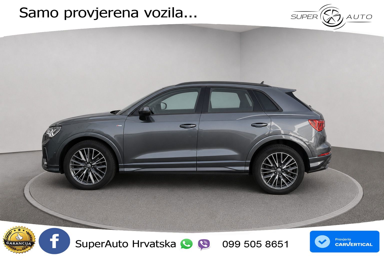 Audi Q3 45 TFSI (230 KS) quattro S tronic S line LED+GR SJED+ACC