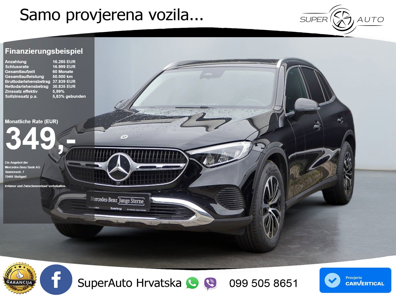 Mercedes GLC 200d (163 KS) 4MATIC 9G-TRONIC Avantgarde ACC+GR SJED+360+PANO