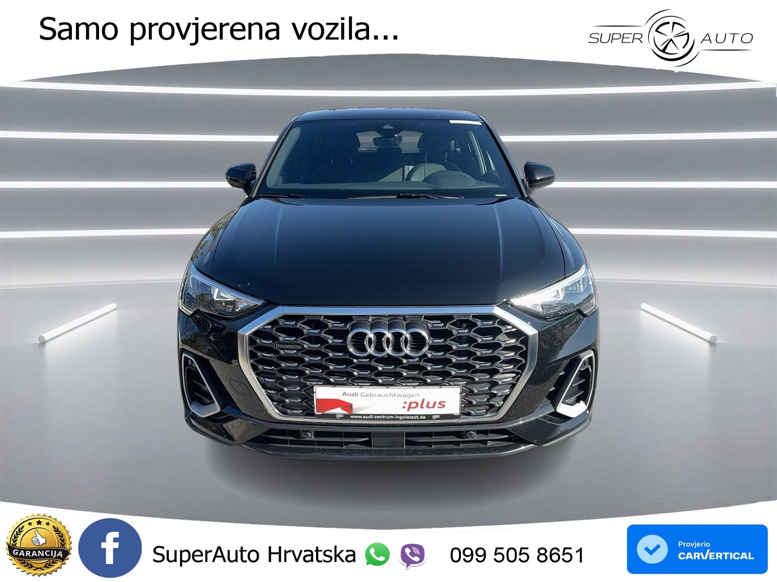 Audi Q3 II Sportback 40 TFSI (190 KS) quattro S tronic S line LED+GR SJED+ACC