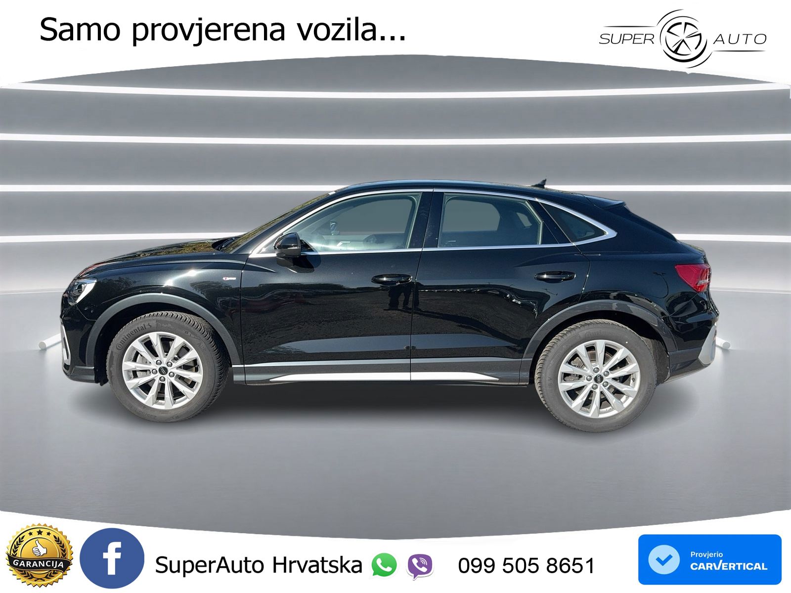 Audi Q3 II Sportback 40 TFSI (190 KS) quattro S tronic S line LED+GR SJED+ACC