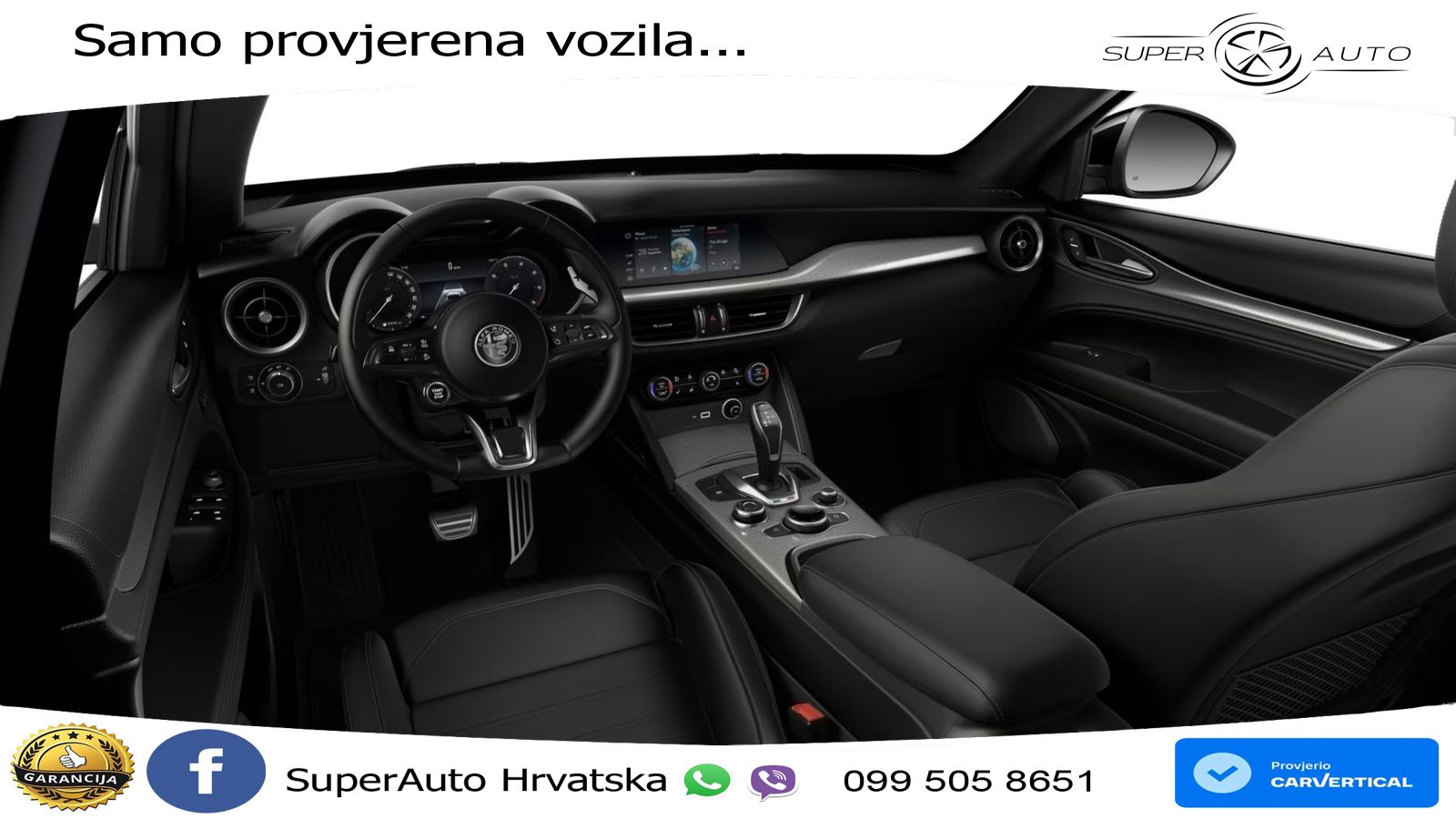 Alfa Romeo Stelvio 2.0 Turbo (280 KS) Q4 Automatic