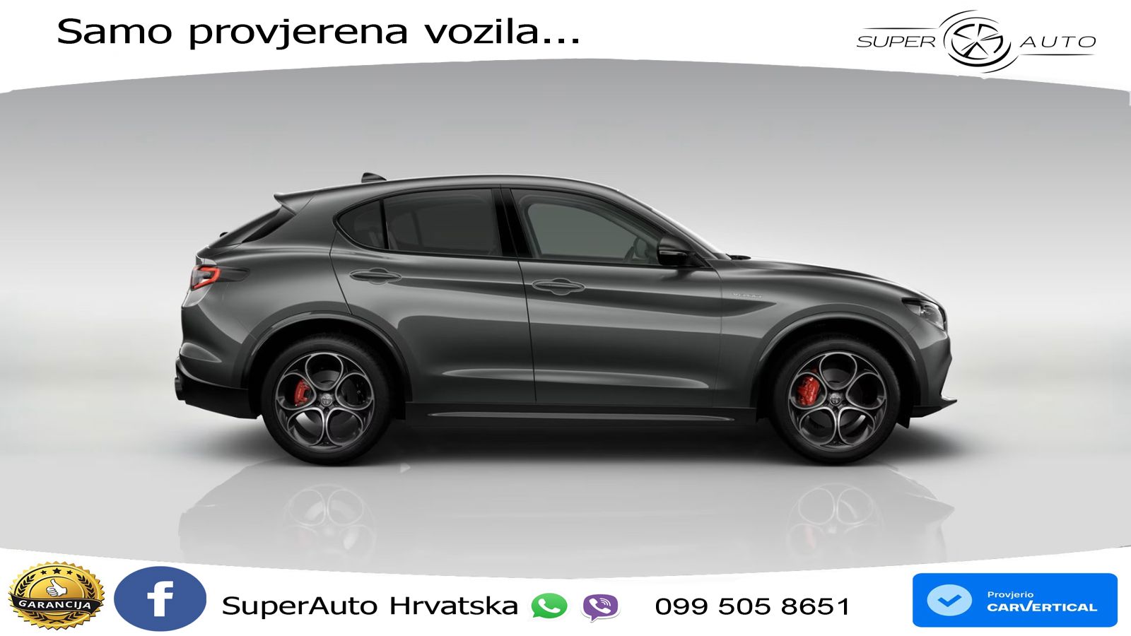 Alfa Romeo Stelvio 2.0 Turbo (280 KS) Q4 Automatic