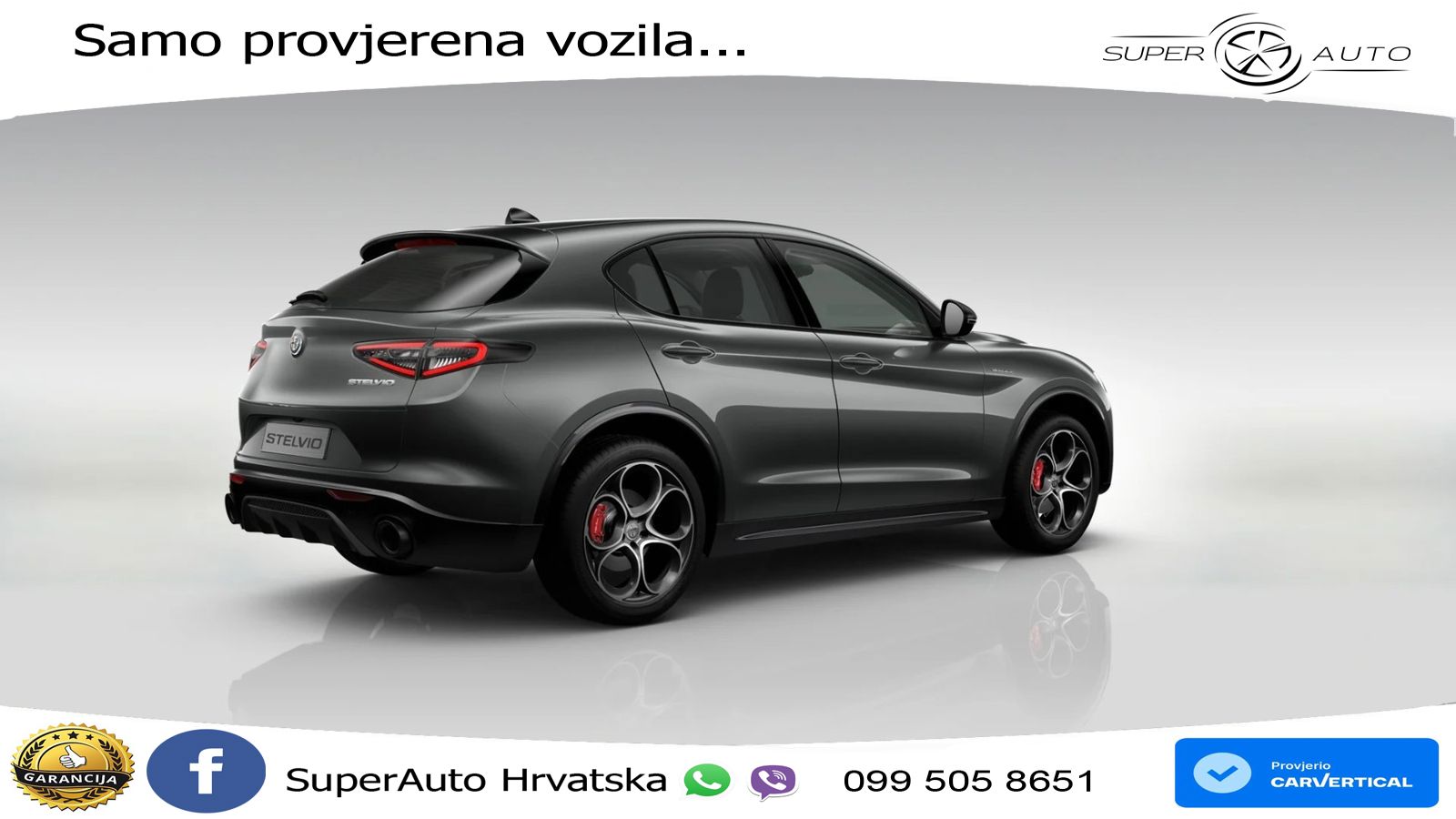 Alfa Romeo Stelvio 2.0 Turbo (280 KS) Q4 Automatic