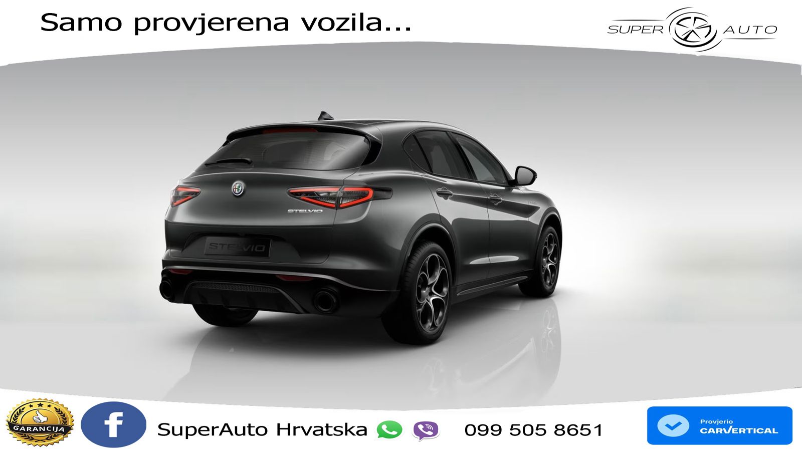 Alfa Romeo Stelvio 2.0 Turbo (280 KS) Q4 Automatic
