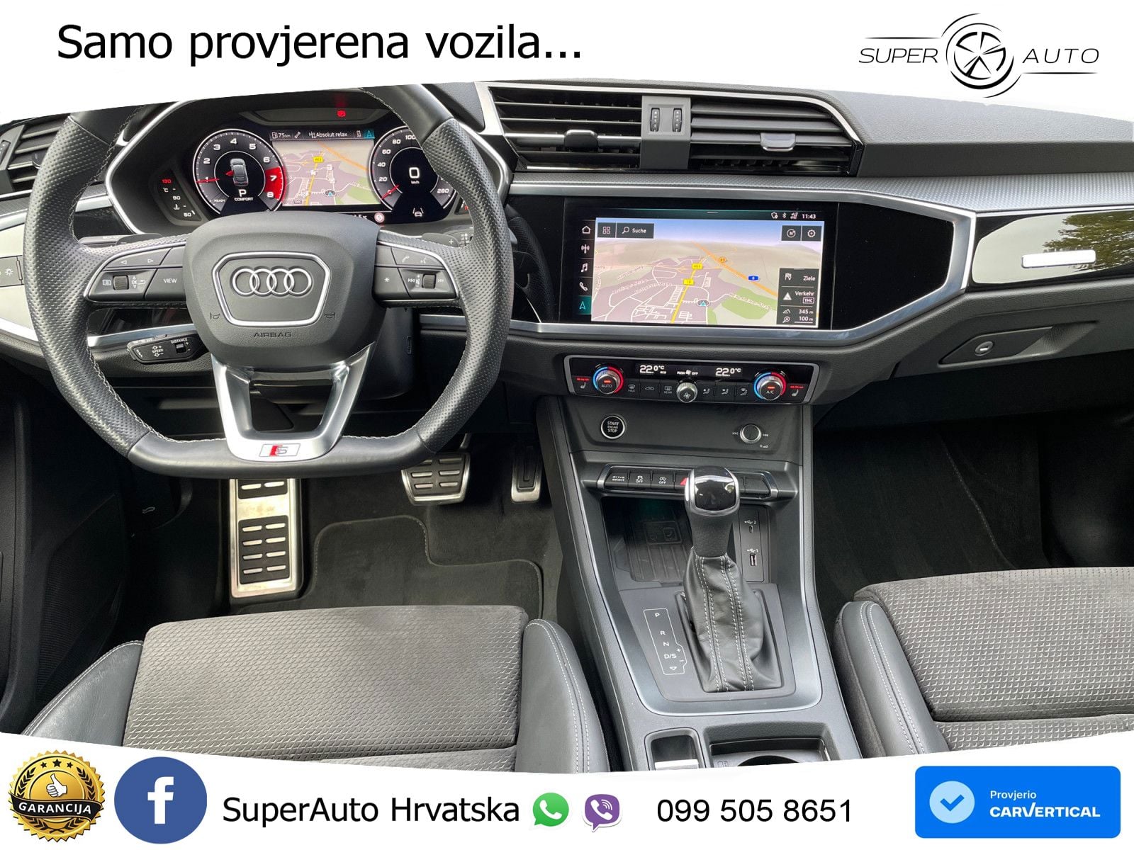 Audi Q3 Sportback 35 TFSI (150 KS) S tronic S line LED+GR SJED+ACC
