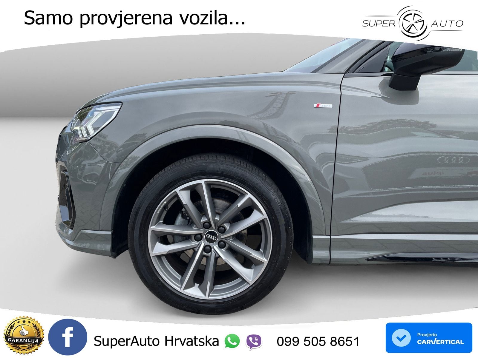 Audi Q3 Sportback 35 TFSI (150 KS) S tronic S line LED+GR SJED+ACC