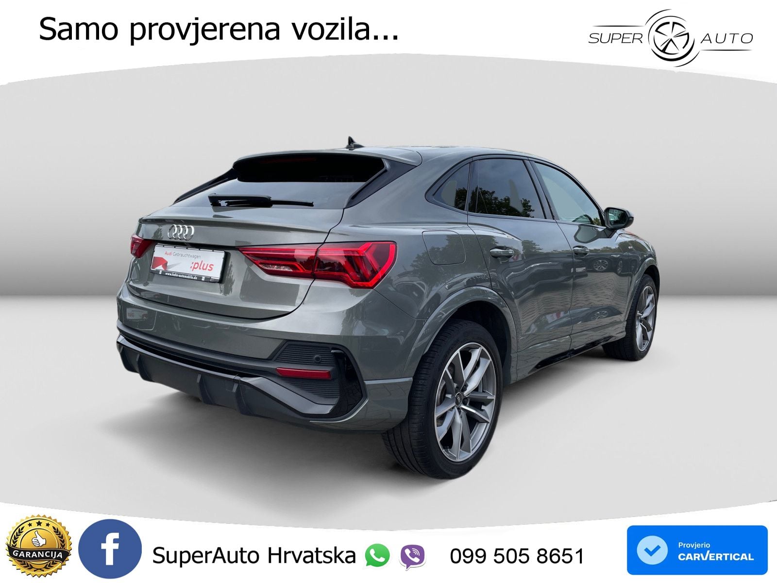 Audi Q3 Sportback 35 TFSI (150 KS) S tronic S line LED+GR SJED+ACC