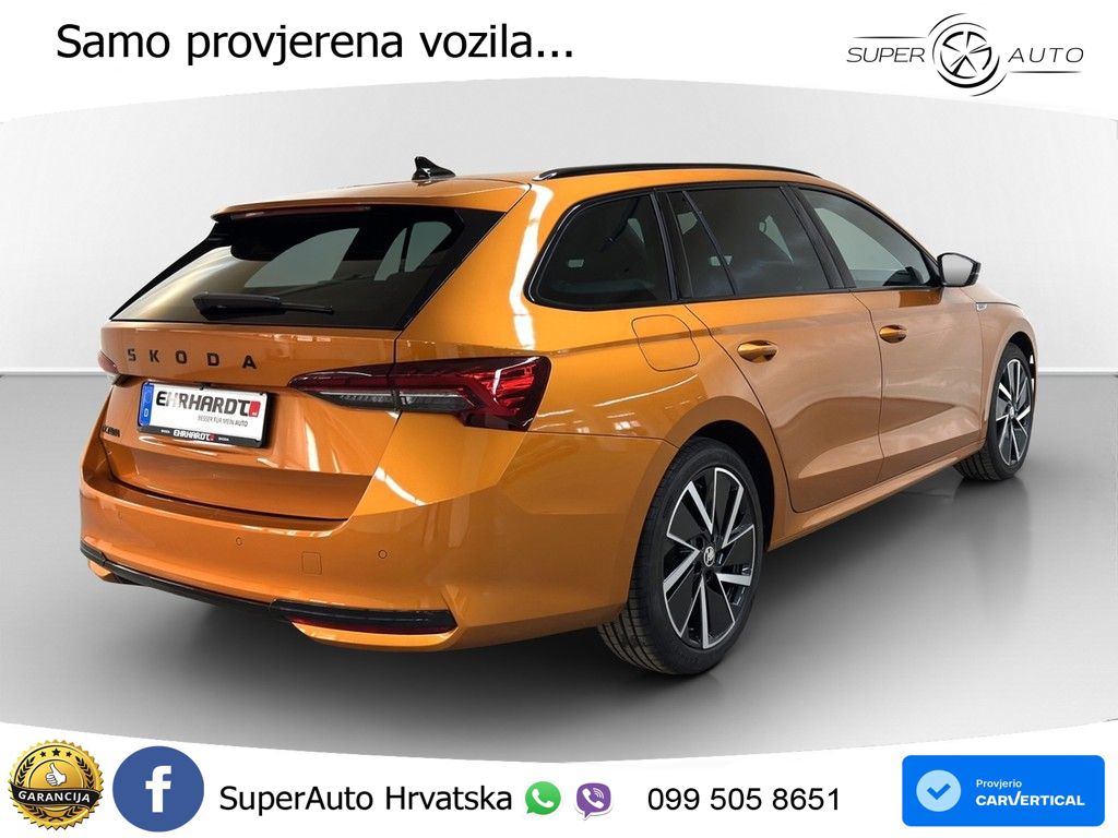 Škoda Octavia Combi 1.5 TSI (150 KS) DSG SportLine LED+GR SJED+ACC