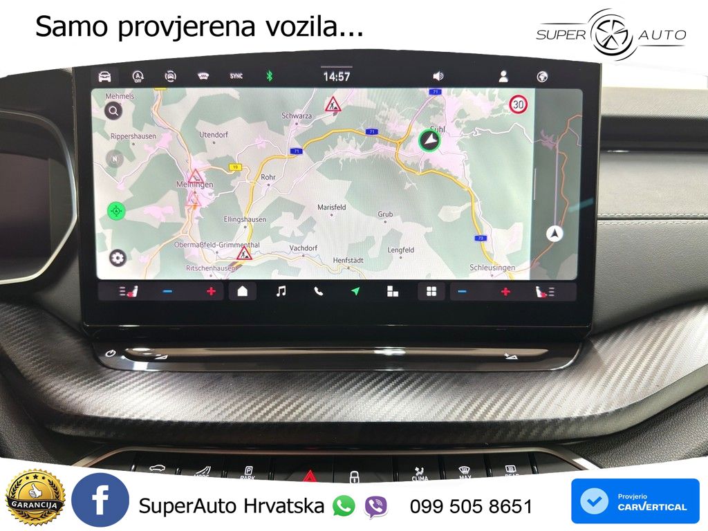 Škoda Octavia Combi 1.5 TSI (150 KS) DSG SportLine LED+GR SJED+ACC
