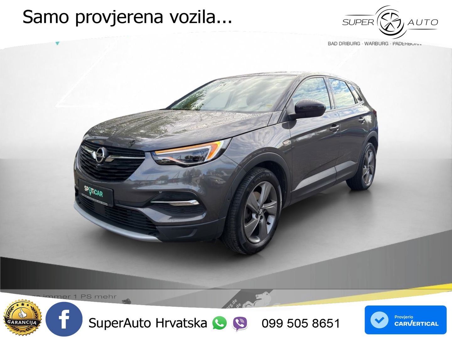 Opel Grandland X 1.2 Turbo (130 KS) Automatic Elegance