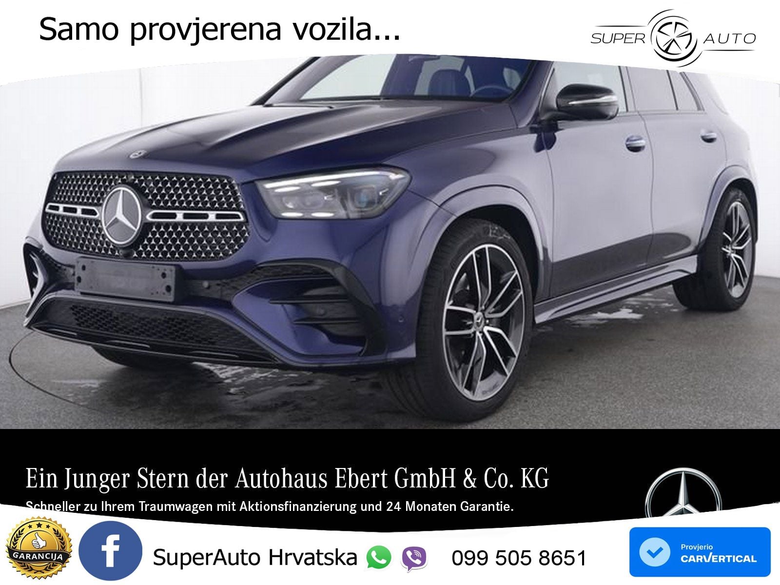 Mercedes GLE 450d (367 KS) EQ Boost 4MATIC 9G-TRONIC AMG ACC+HEAD+4xGR SJED+360+PANO