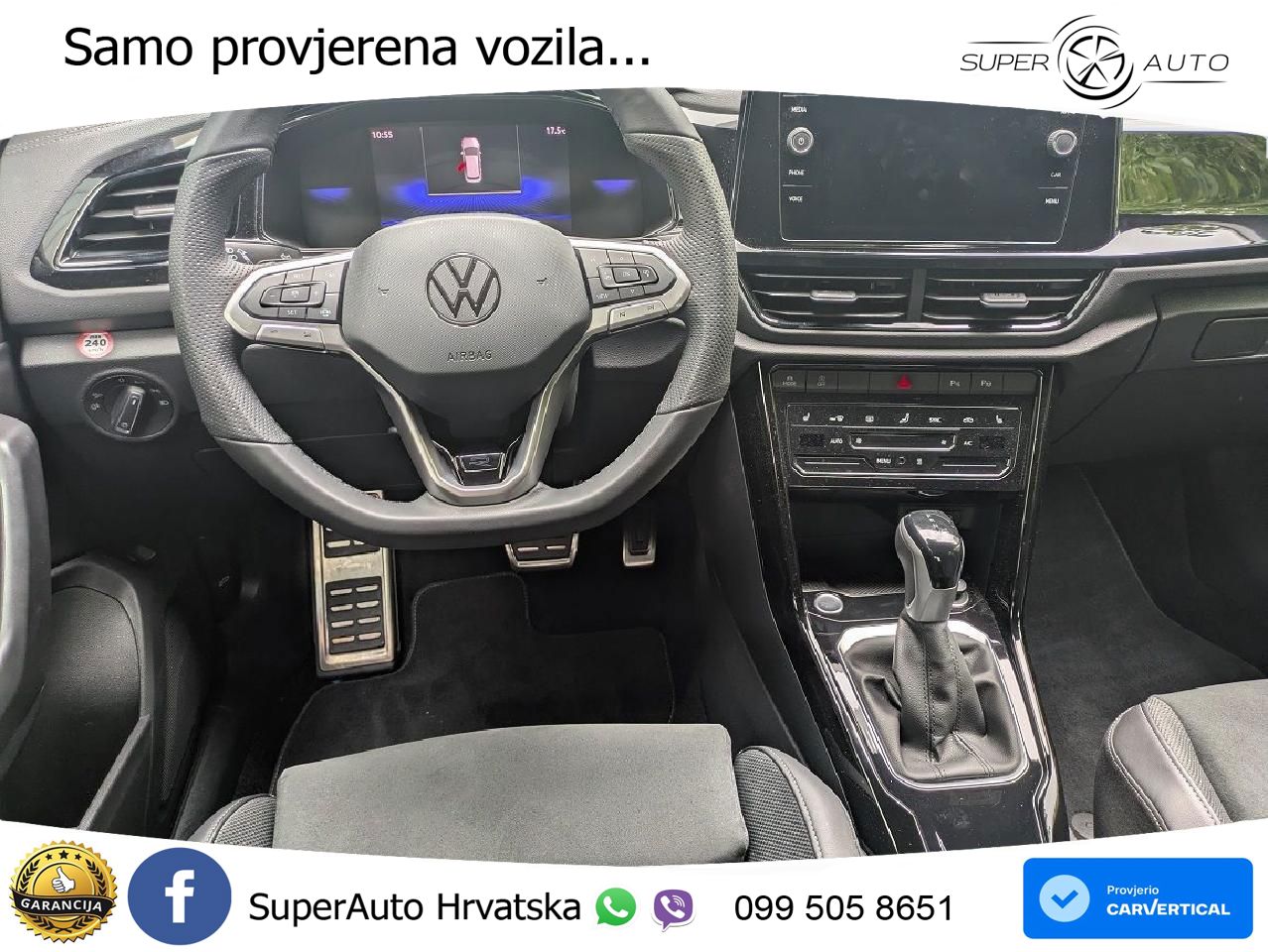 Volkswagen T-Roc 1.5 TSI (150 KS) DSG MATRIX+GR SJED+KAM