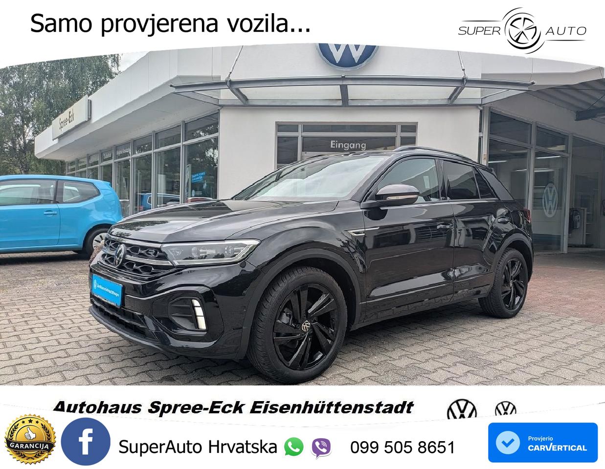 Volkswagen T-Roc 1.5 TSI (150 KS) DSG MATRIX+GR SJED+KAM