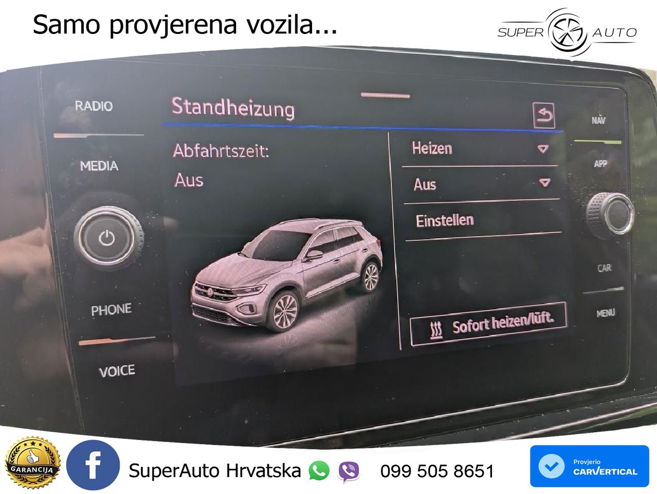 Volkswagen T-Roc 1.5 TSI (150 KS) DSG MATRIX+GR SJED+KAM