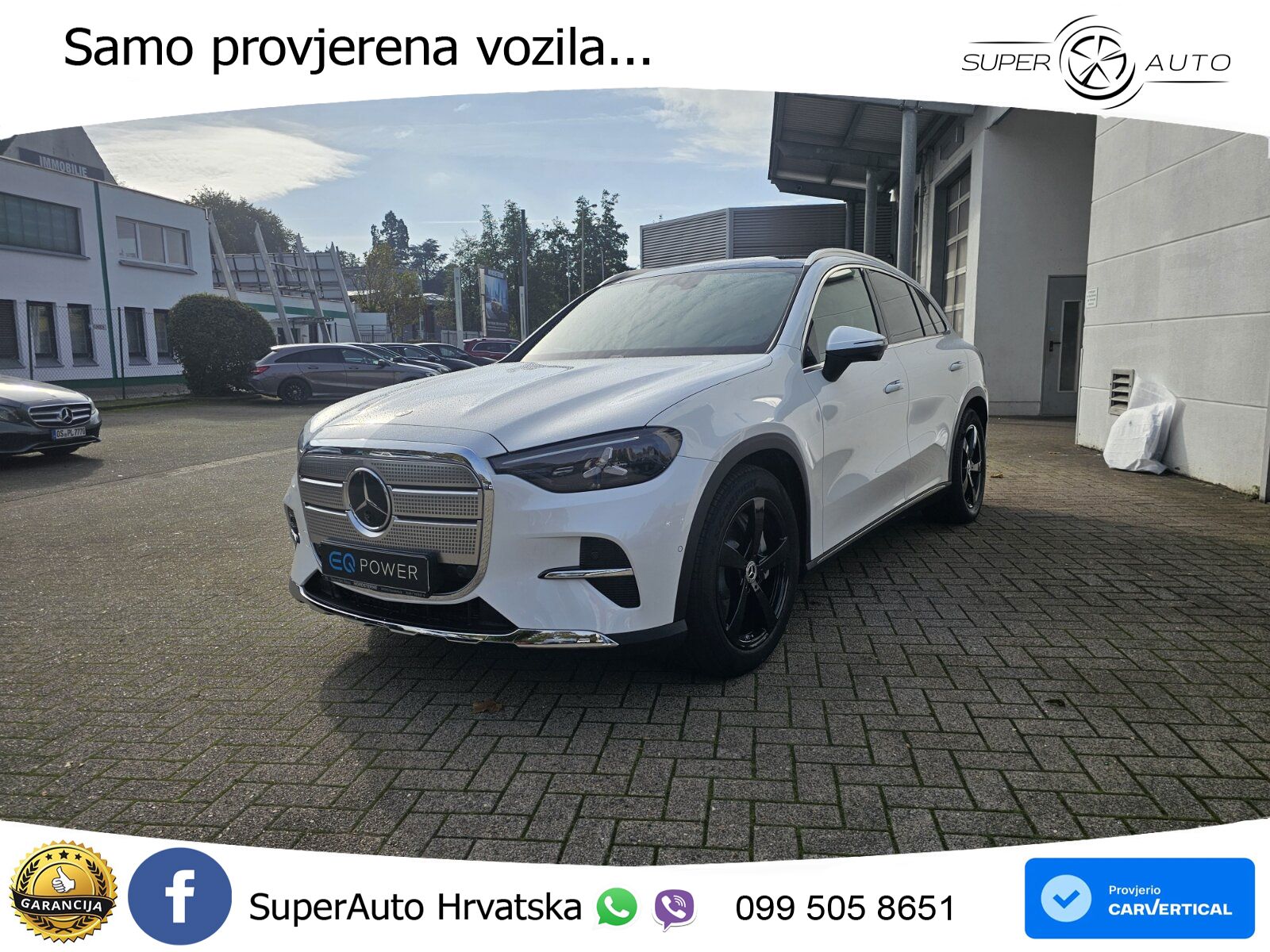 Mercedes GLC 400 94 kWh (489 KS) 4MATIC EQ Technology ZRAČNI+ACC+GR SJED+KAM+PANO