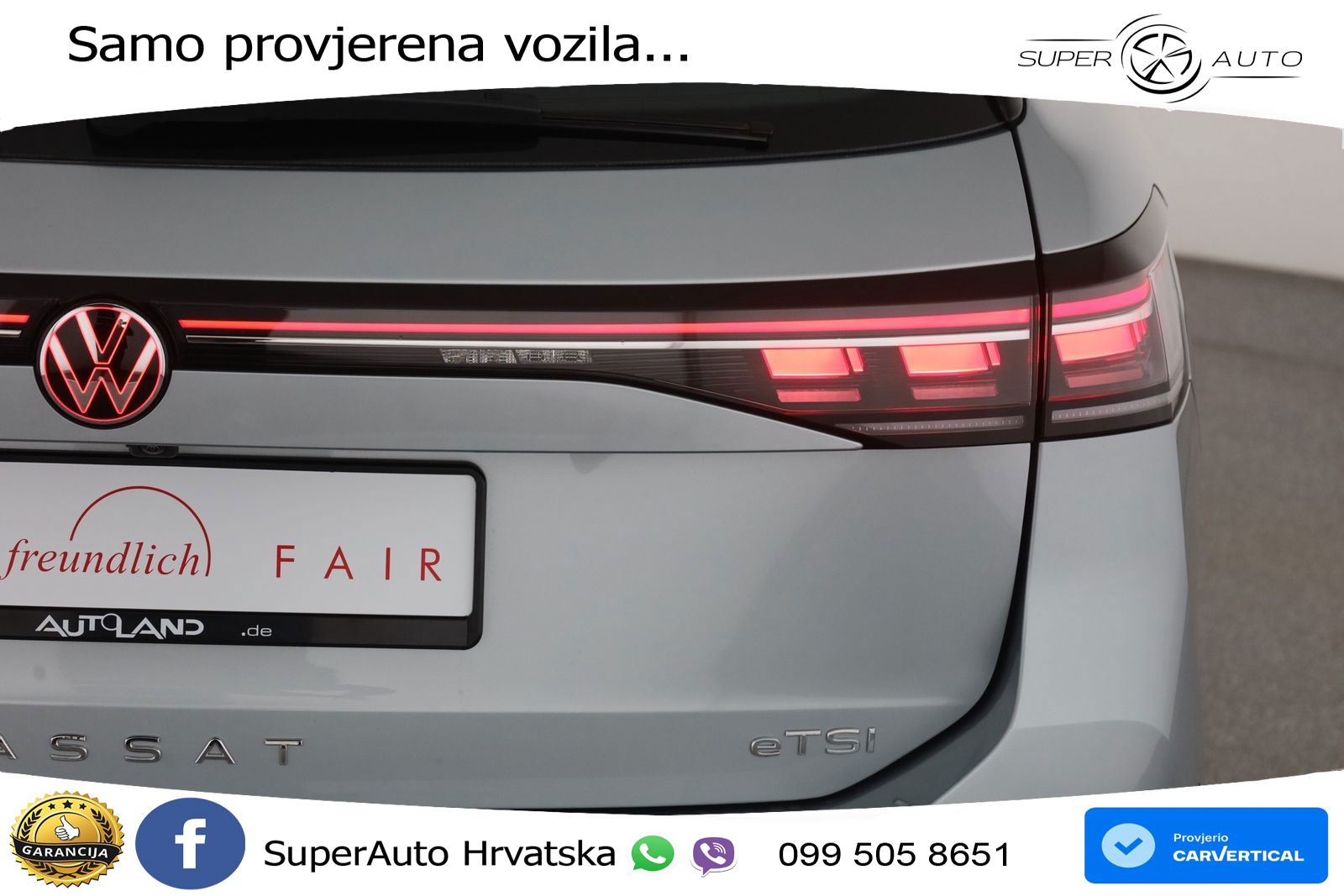 Volkswagen Passat Variant 1.5 eTSI (150 KS) DSG LED+GR SJED+ACC