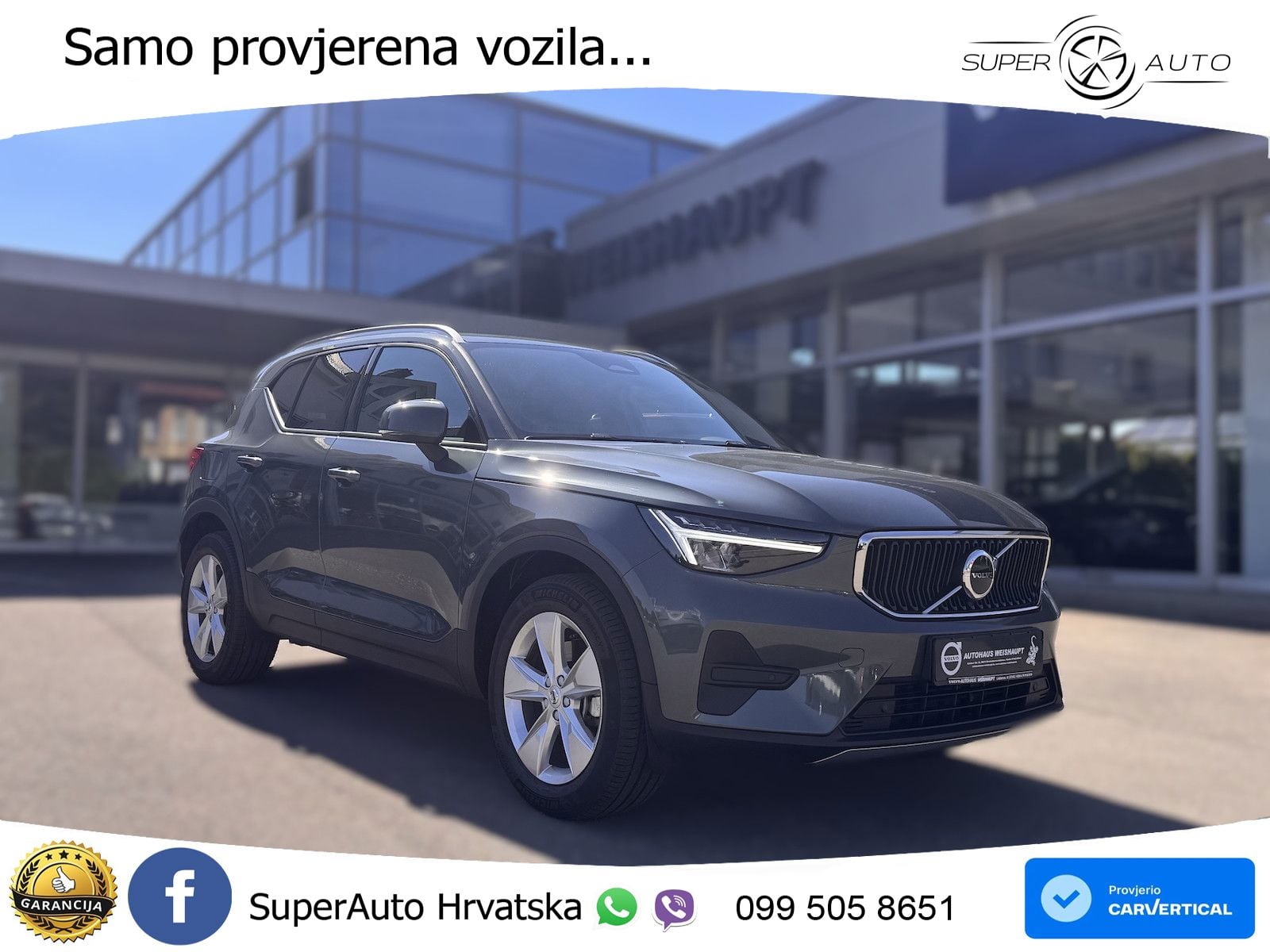 Volvo XC40 2.0 B3 163 KS Automatic LED+ACC