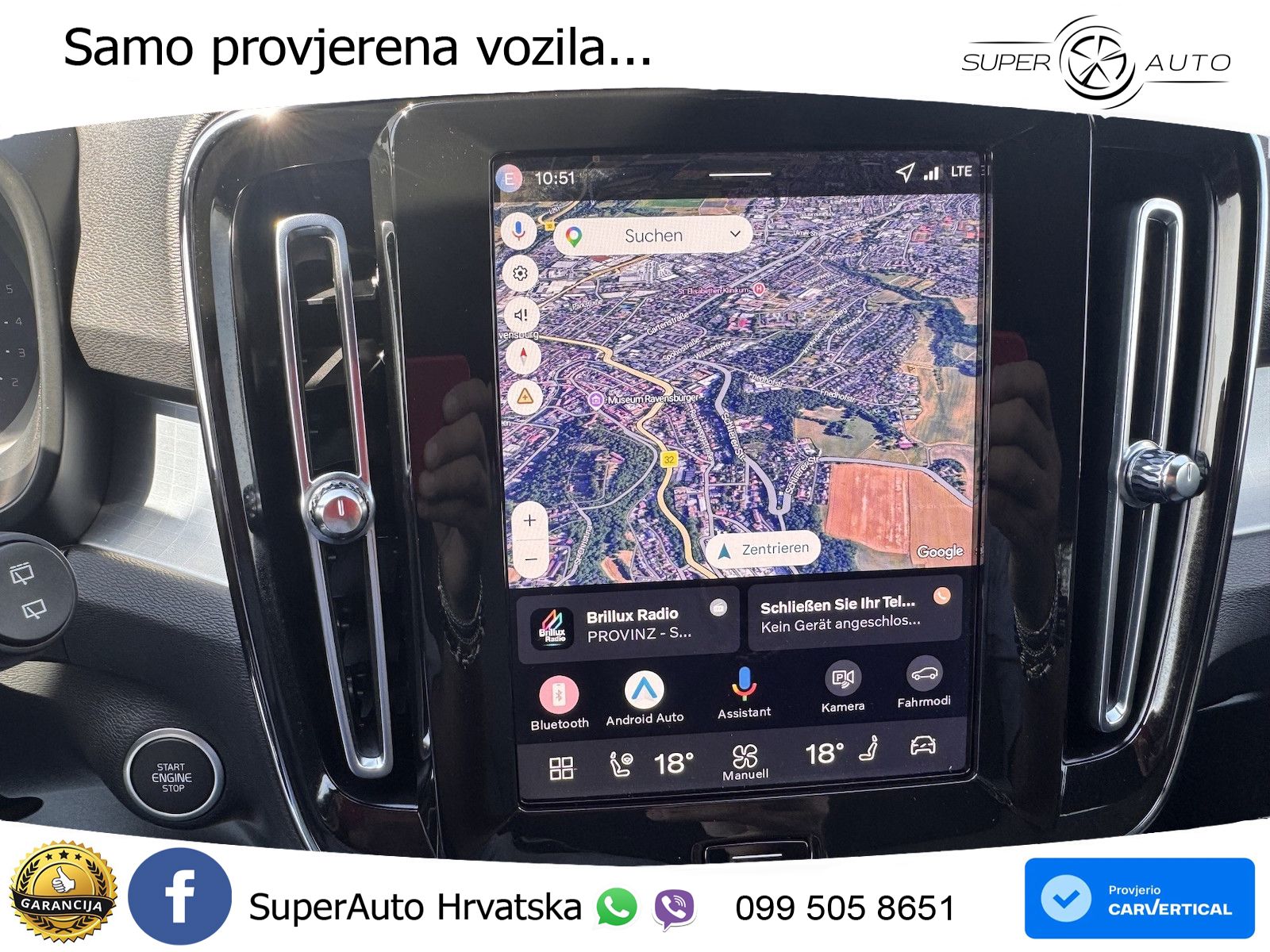 Volvo XC40 2.0 B3 163 KS Automatic LED+ACC