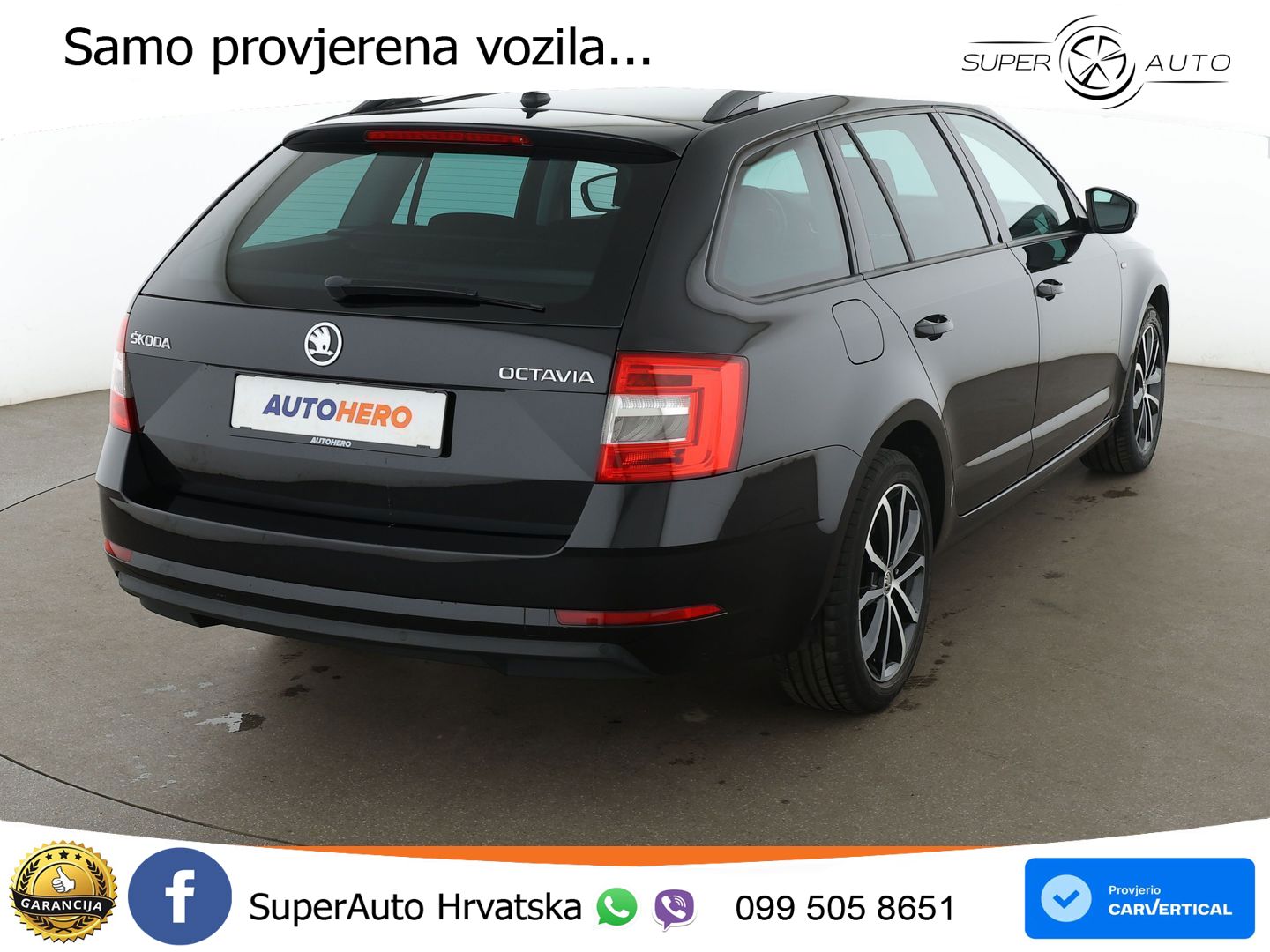 Škoda Octavia Combi 2.0 TDI (150 KS) DSG LED+GR SJED+ACC