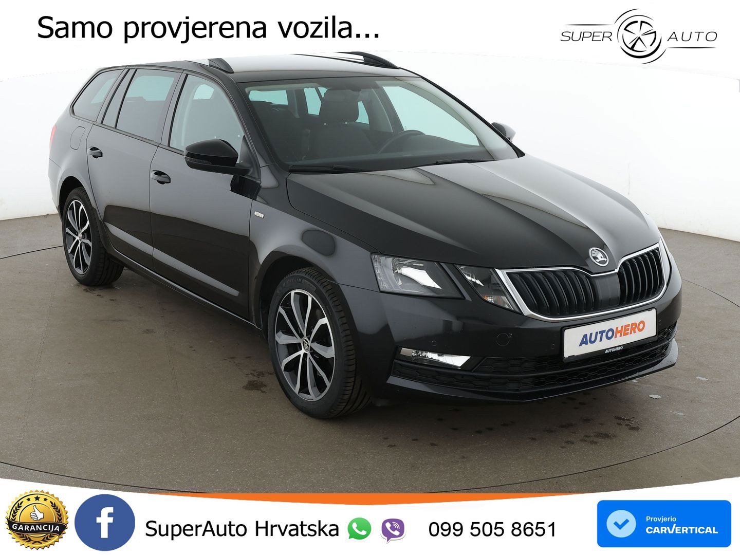 Škoda Octavia Combi 2.0 TDI (150 KS) DSG LED+GR SJED+ACC