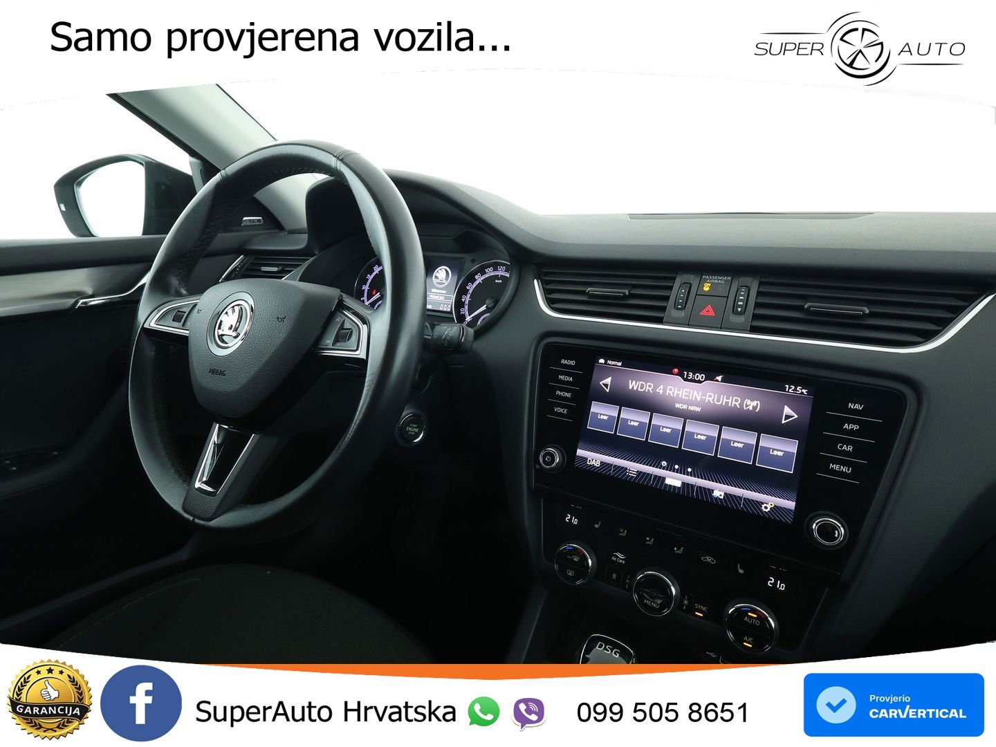 Škoda Octavia Combi 2.0 TDI (150 KS) DSG LED+GR SJED+ACC