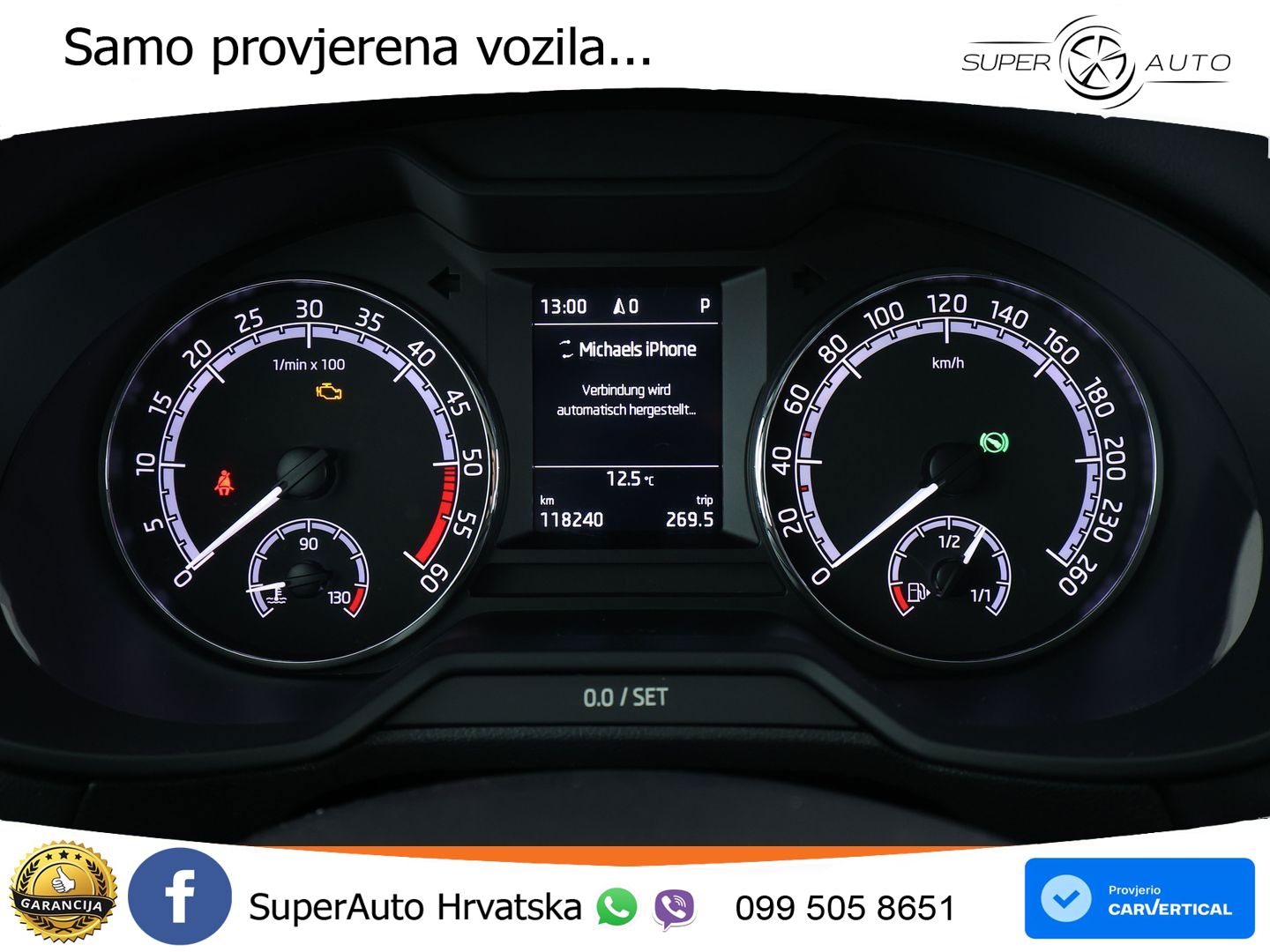 Škoda Octavia Combi 2.0 TDI (150 KS) DSG LED+GR SJED+ACC