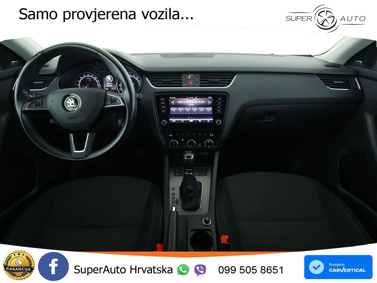 Škoda Octavia Combi 2.0 TDI (150 KS) DSG LED+GR SJED+ACC