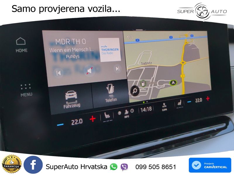Škoda Octavia Combi 2.0 TDI (150 KS) DSG LED+GR SJED+ACC