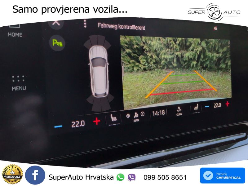 Škoda Octavia Combi 2.0 TDI (150 KS) DSG LED+GR SJED+ACC