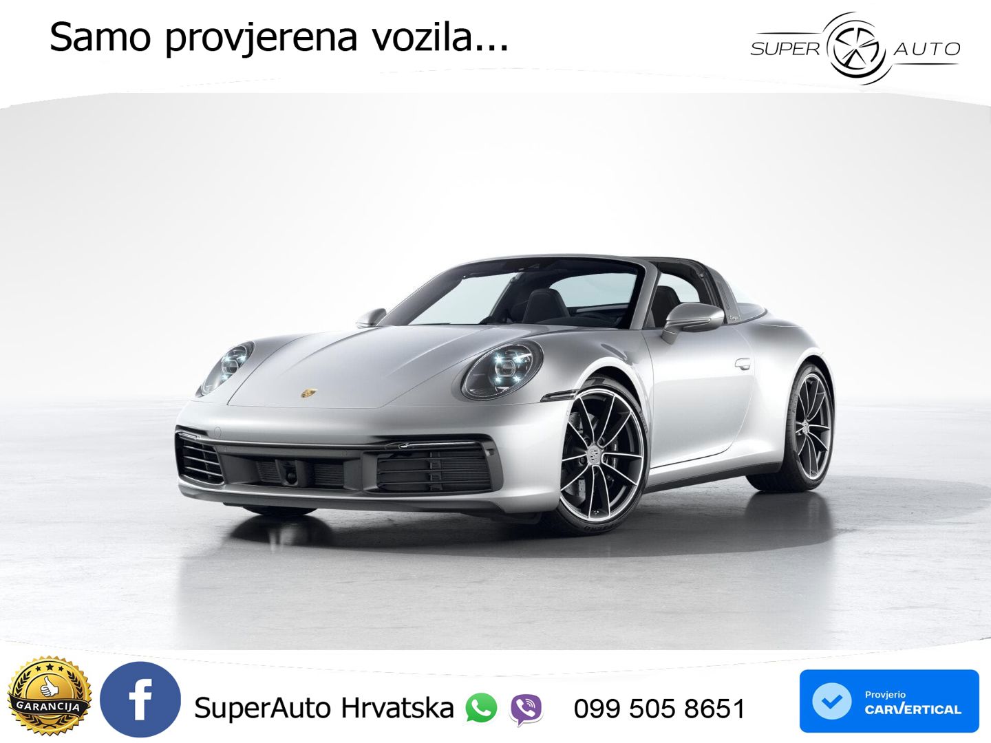 Porsche 911 Targa 4S 3.0 (450 KS) PDK LED+GR SJED+ACC