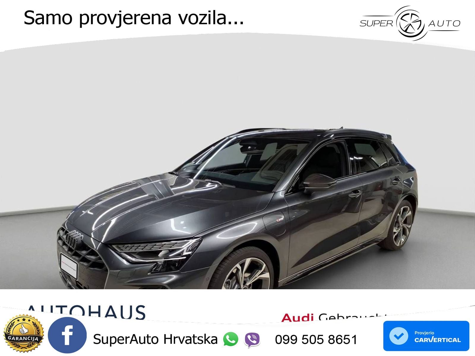 Audi A3 40 TFSIe (204 KS) S tronic S line MATRIX+GR SJED+KAM