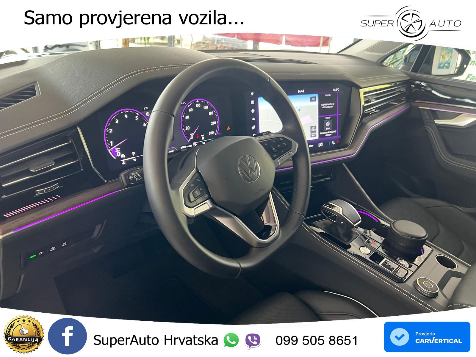 Volkswagen Touareg 3.0 V6 TFSI (340 KS) 4MOTION Tiptronic LED+GR SJED+ACC