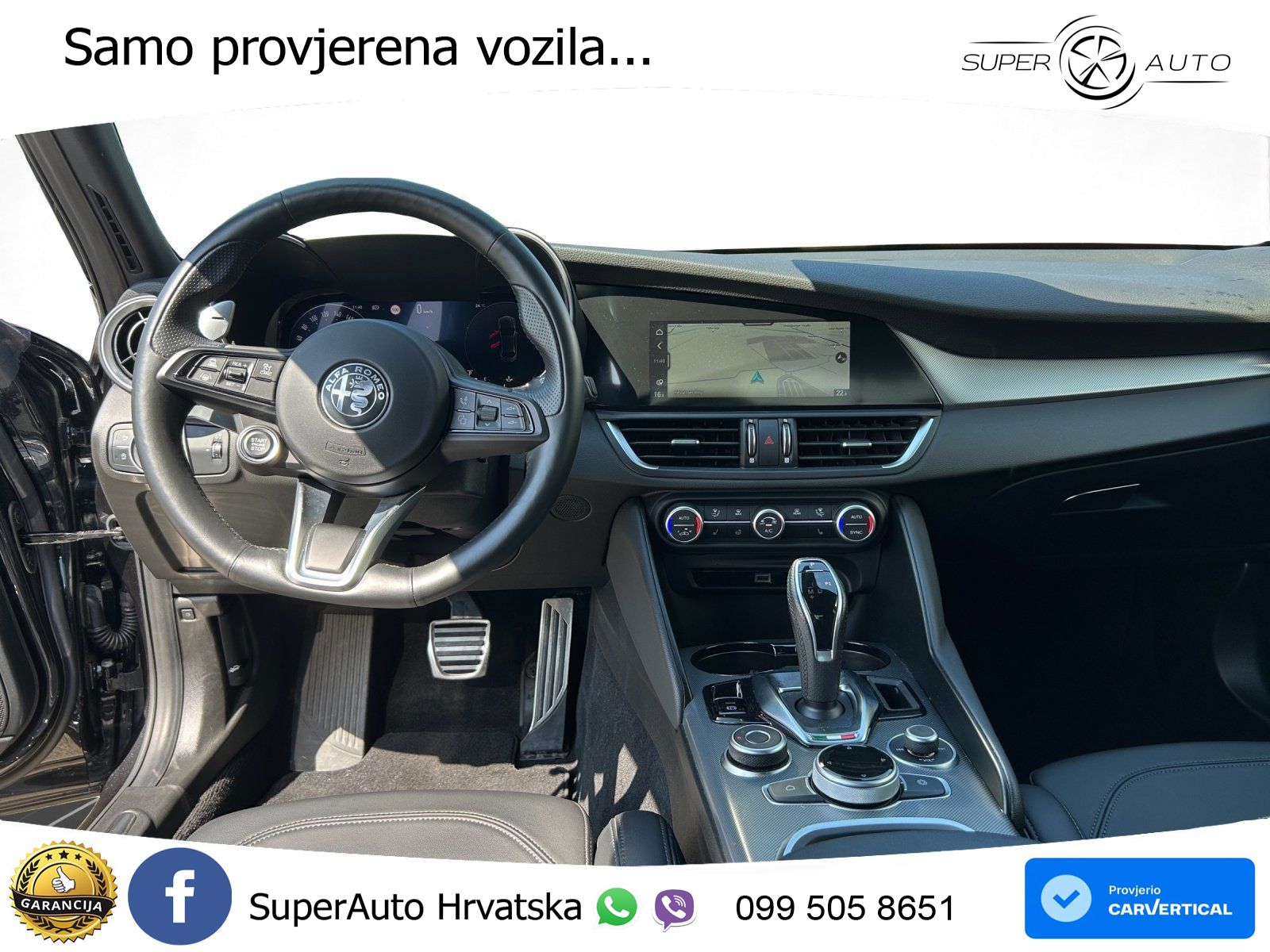 Alfa Romeo Giulia 2.0 Turbo (280 KS) AWD Automatic LED+GR SJED+ACC
