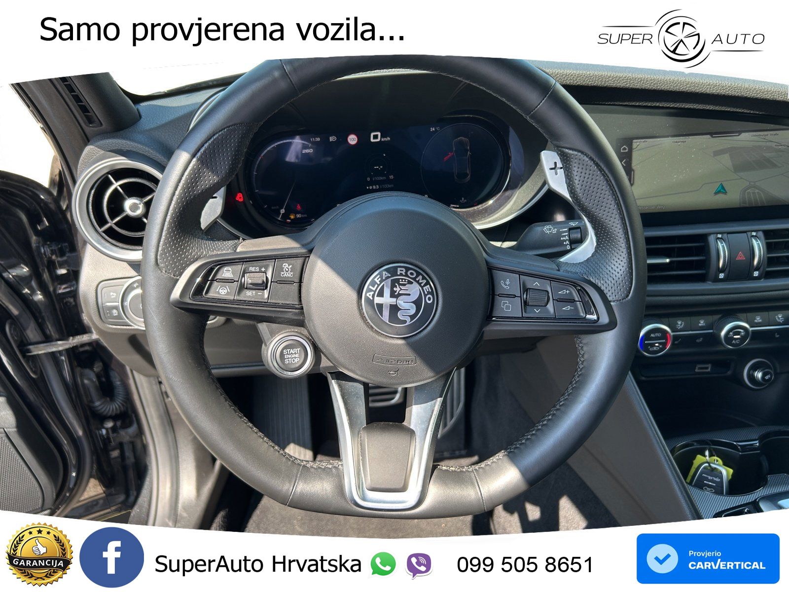 Alfa Romeo Giulia 2.0 Turbo (280 KS) AWD Automatic LED+GR SJED+ACC