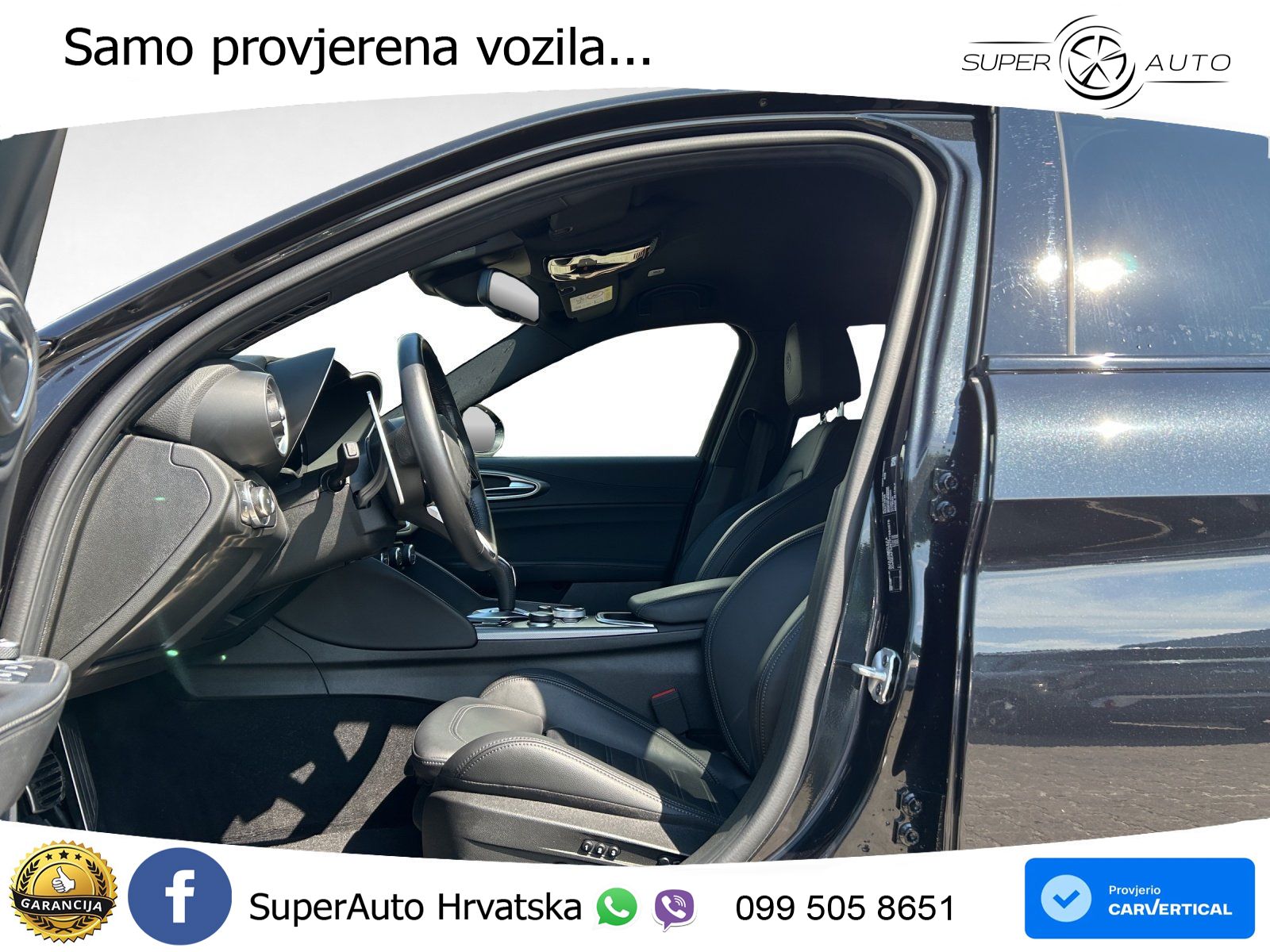 Alfa Romeo Giulia 2.0 Turbo (280 KS) AWD Automatic LED+GR SJED+ACC