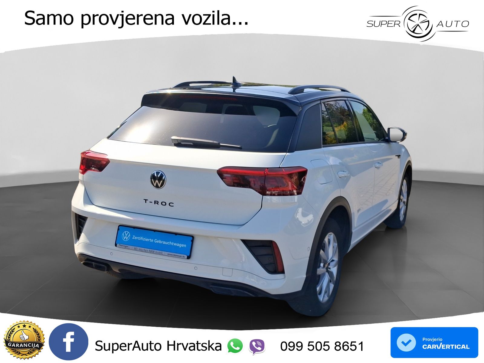 Volkswagen T-Roc I 1.5 TSI (150 KS) DSG LED+GR SJED+ACC