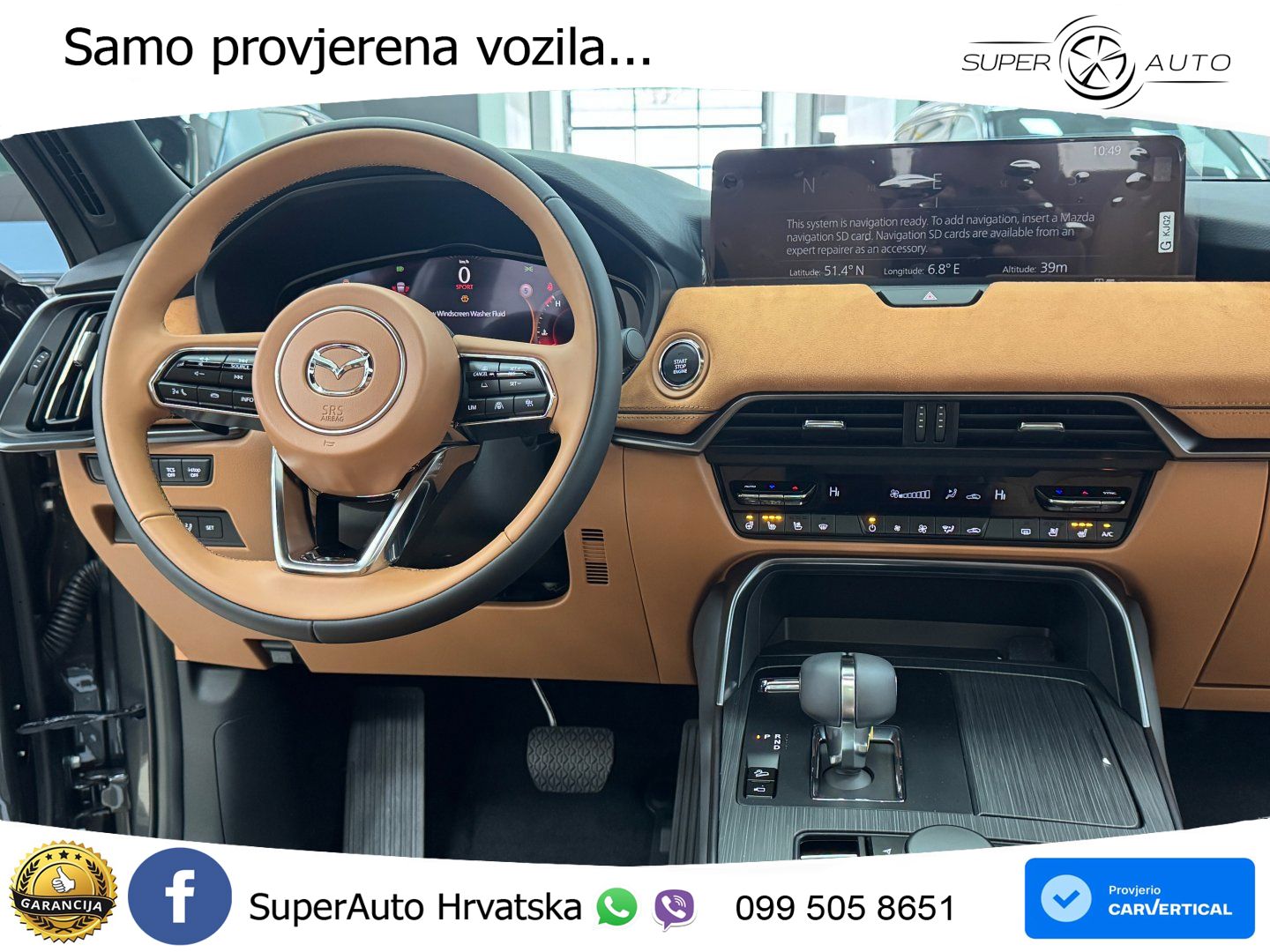 Mazda CX-60 3.3 e-Skyactiv D (254 KS) AWD Automatic LED+GR SJED+ACC