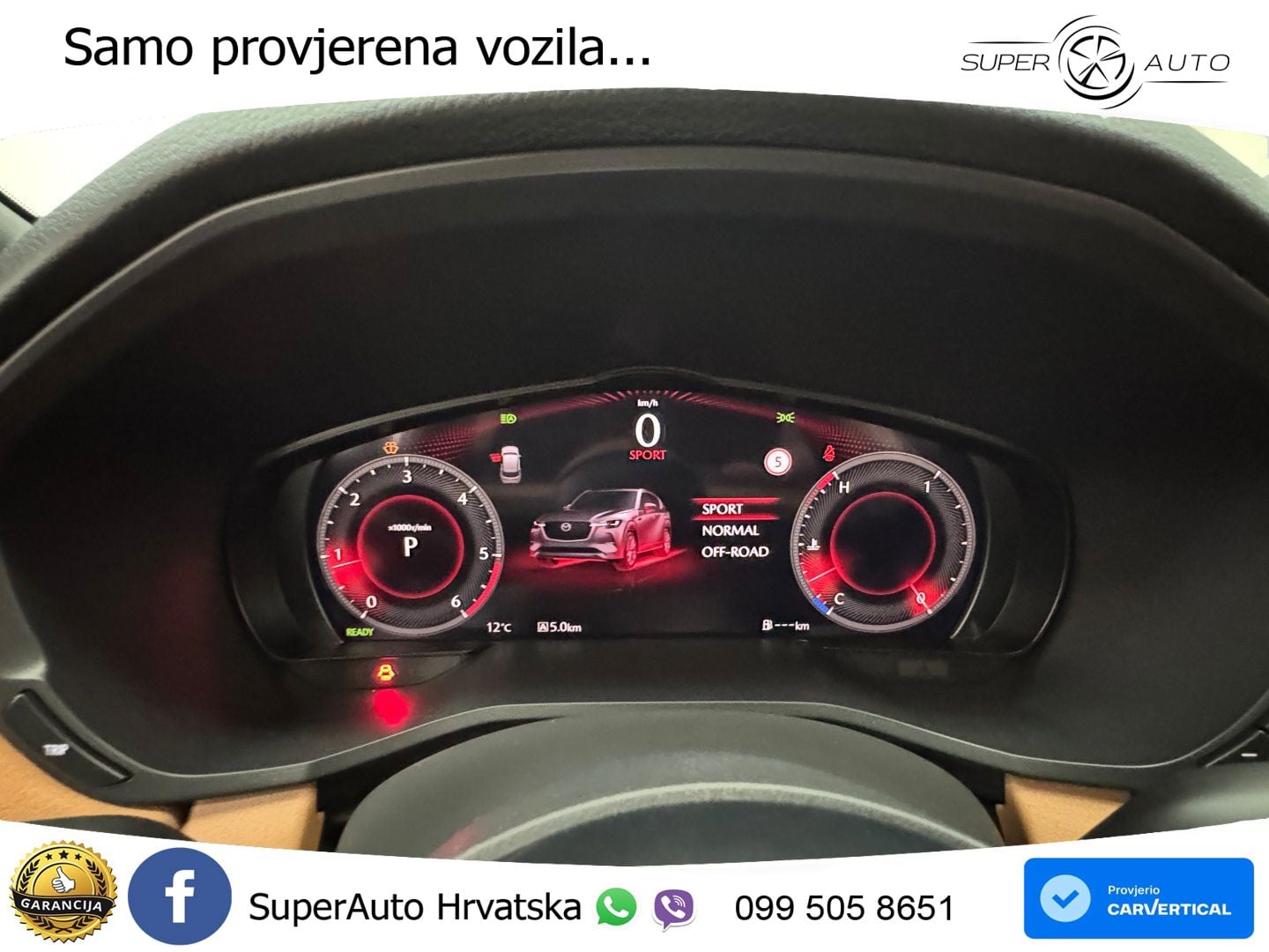 Mazda CX-60 3.3 e-Skyactiv D (254 KS) AWD Automatic LED+GR SJED+ACC