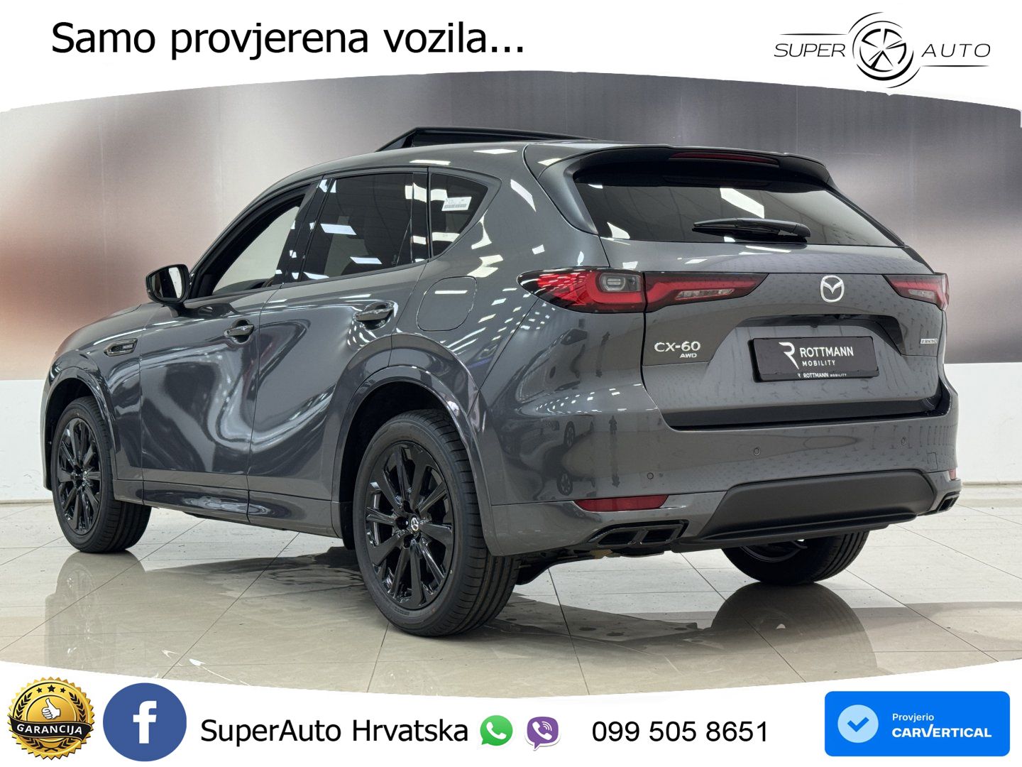 Mazda CX-60 3.3 e-Skyactiv D (254 KS) AWD Automatic LED+GR SJED+ACC
