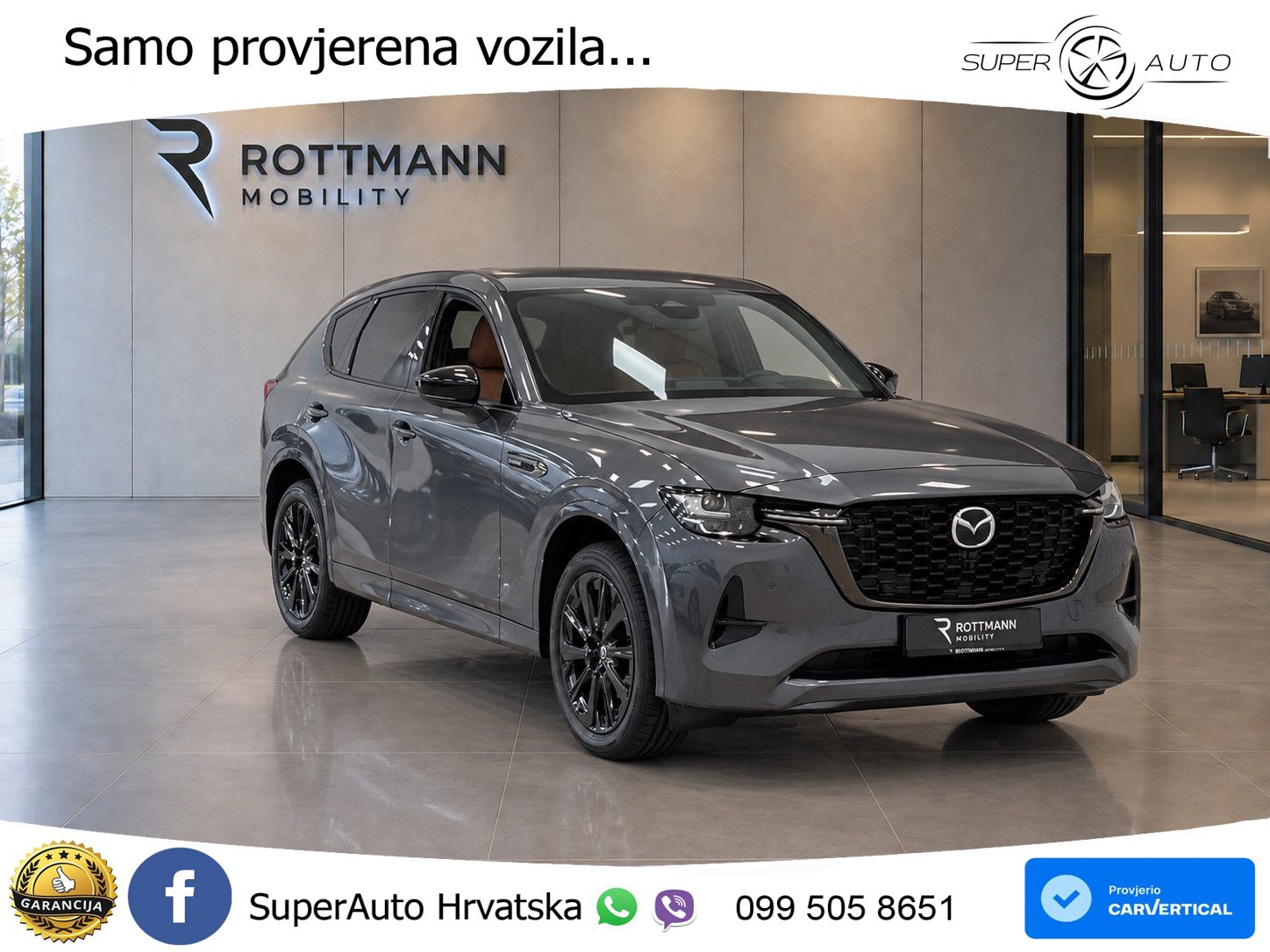 Mazda CX-60 3.3 e-Skyactiv D (254 KS) AWD Automatic LED+GR SJED+ACC
