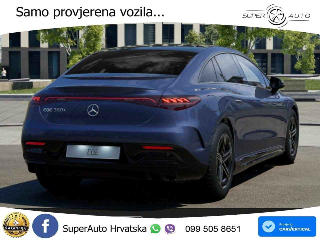 Mercedes EQE 350+ 105 kWh (320 KS) AMG ACC+GR SJED+360+PANO